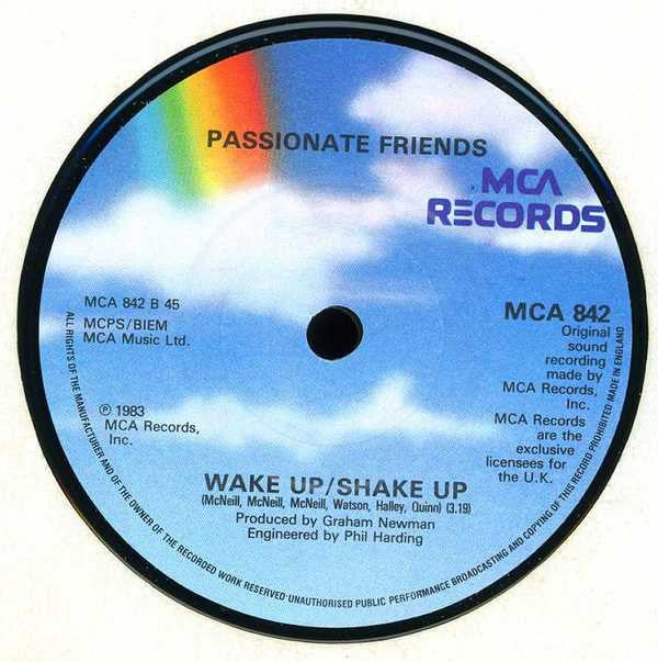 Passionate Friends : Passionate Friends (7", Single)