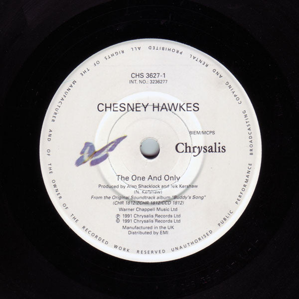 Chesney Hawkes : The One And Only (7", Single, Pap)