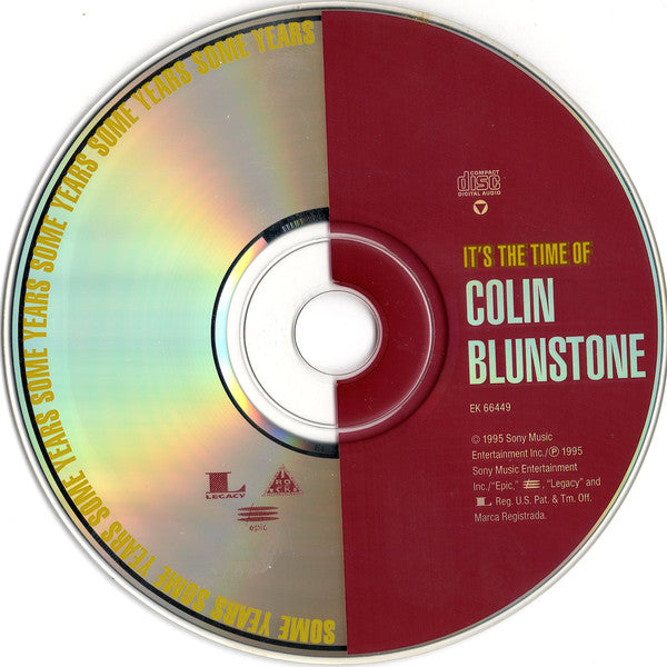 Colin Blunstone : Some Years: It's The Time Of Colin Blunstone (CD, Comp, RM)