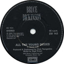 Bruce Dickinson : All The Young Dudes (7", Bla)