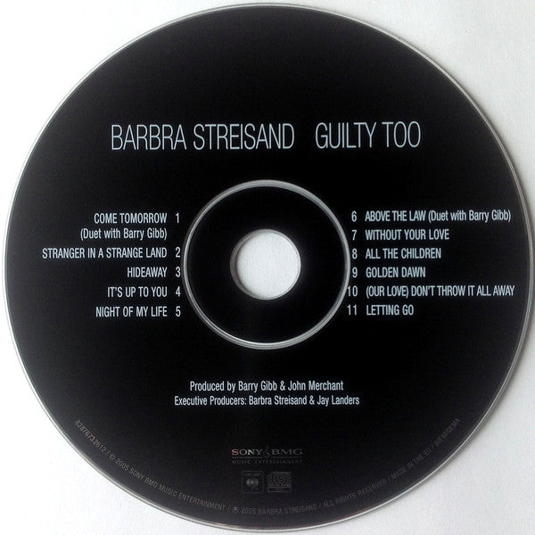 Barbra Streisand : Guilty Too (CD, Album)