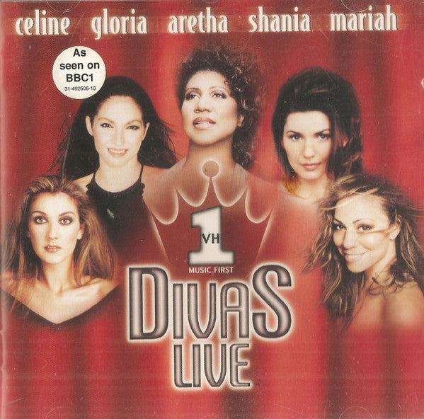 Divas (6) : VH1 Divas Live (CD, Album)