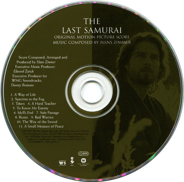 Hans Zimmer : The Last Samurai (Original Motion Picture Score) (CD, Album, RE)