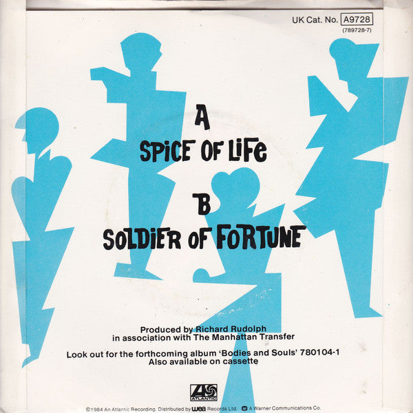 The Manhattan Transfer : Spice Of Life (7")