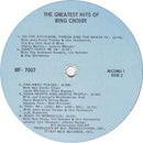 Bing Crosby : The Greatest Hits Of Bing Crosby (2xLP, Comp)