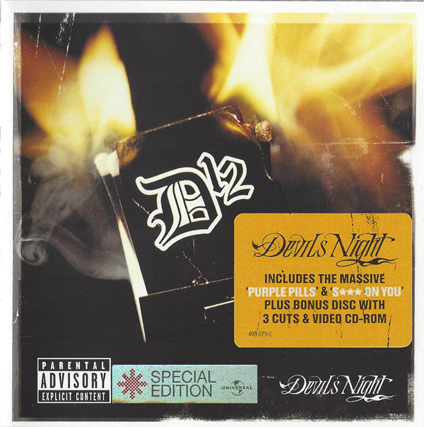 D12 : Devils Night  (CD, Album + CD-ROM, Enh, Bon + S/Edition)