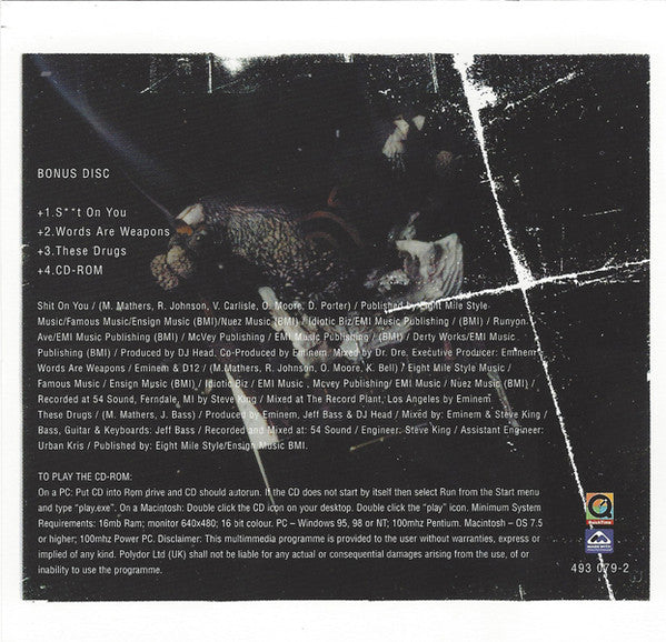 D12 : Devils Night  (CD, Album + CD-ROM, Enh, Bon + S/Edition)