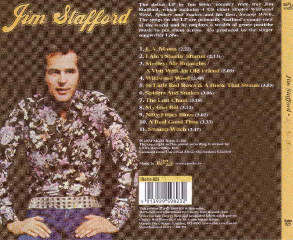 Jim Stafford : Jim Stafford (CD, RE, RM)