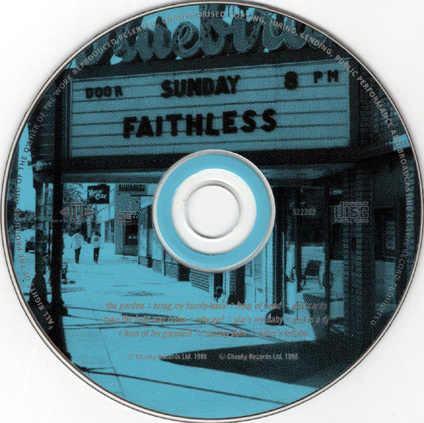 Faithless : Sunday 8PM (CD, Album)