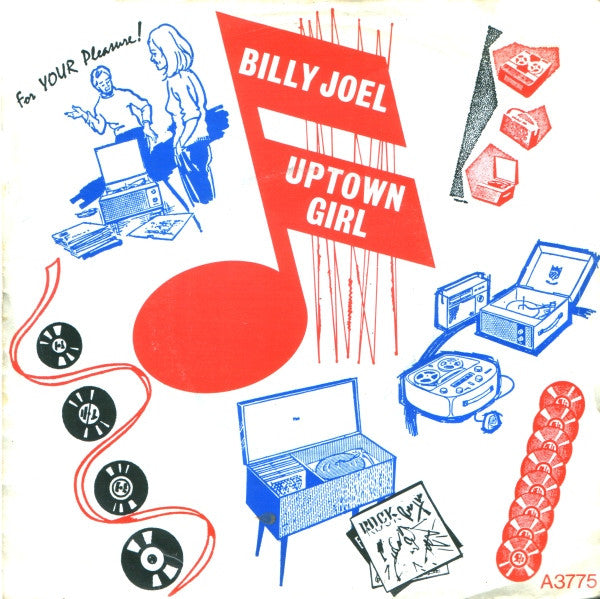 Billy Joel : Uptown Girl (7", Single, Ora)
