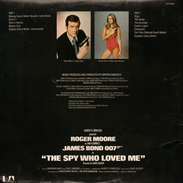 Marvin Hamlisch : The Spy Who Loved Me (Original Motion Picture Score) (LP, Album)