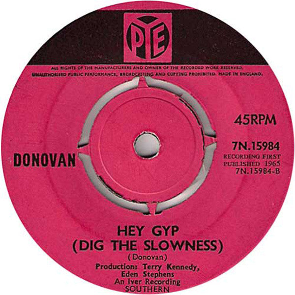 Donovan : Turquoise (7", 4-P)