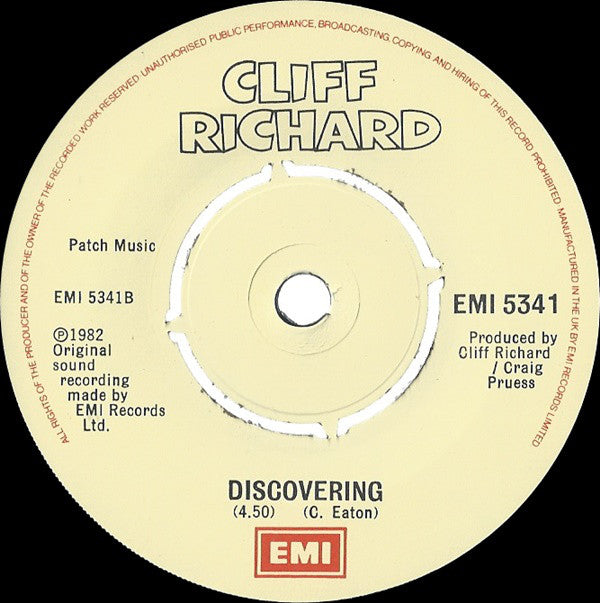 Cliff Richard : Where Do We Go From Here (7", Single, Kno)