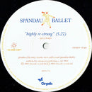 Spandau Ballet : Highly Re-Strung (12", Single)