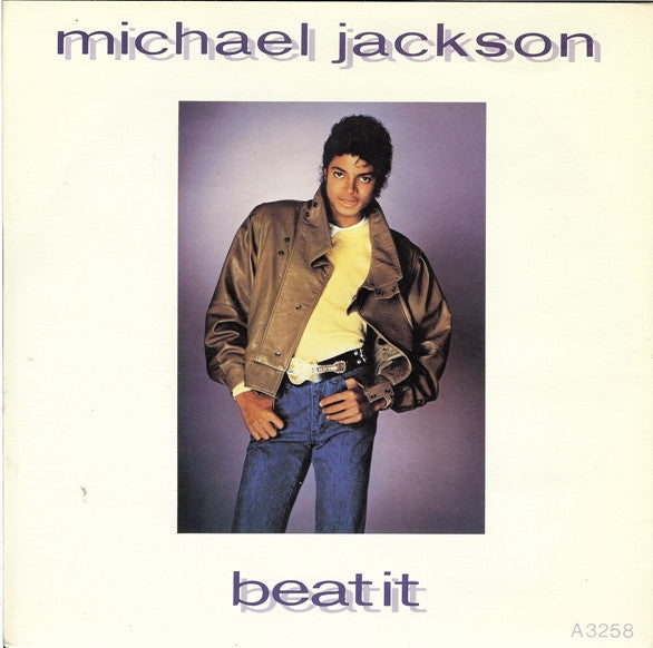 Michael Jackson : Beat It (7", Single, Pap)