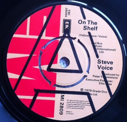 Steve Voice : On The Shelf (7", Single)