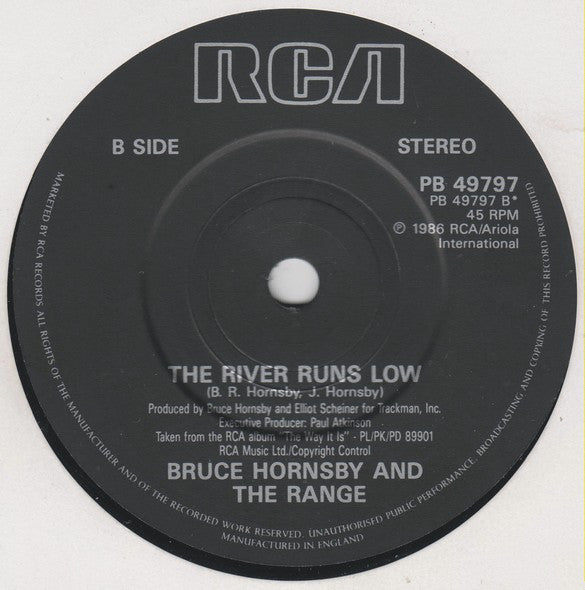 Bruce Hornsby And The Range : Every Little Kiss (7", Single)