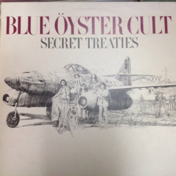 Blue Öyster Cult : Secret Treaties (LP, Album, RE)