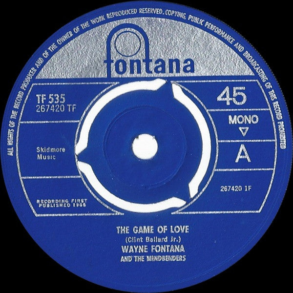 Wayne Fontana And The Mindbenders* : The Game Of Love (7", Single, Mono, 3 P)