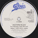 Western Block Introducing Terri Symon : Right Here Right Now (7", Single)