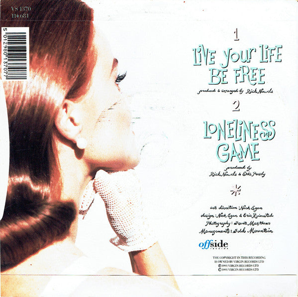 Belinda Carlisle : Live Your Life Be Free (7", Single)