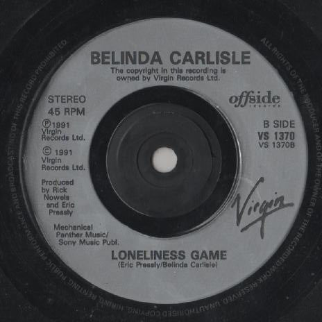 Belinda Carlisle : Live Your Life Be Free (7", Single)