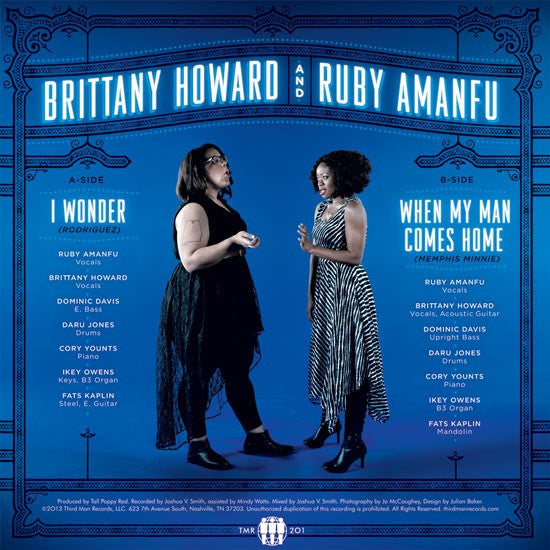 Brittany Howard & Ruby Amanfu : I Wonder (7", Single)