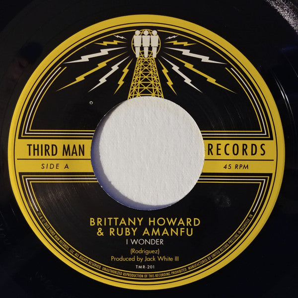 Brittany Howard & Ruby Amanfu : I Wonder (7", Single)