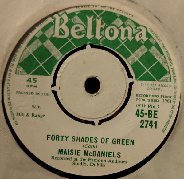 Maisie McDaniels* : Forty Shades Of Green / Lovely Armoy (7", Single)