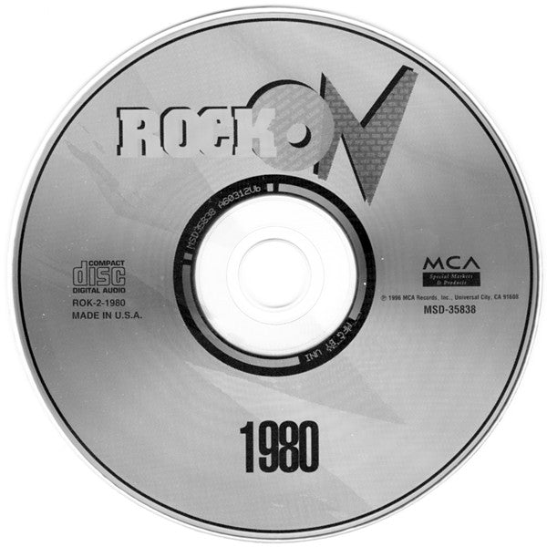 Various : Rock On 1980 (CD, Comp)