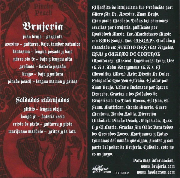 Brujeria : Brujerizmo (CD, Album, RP)