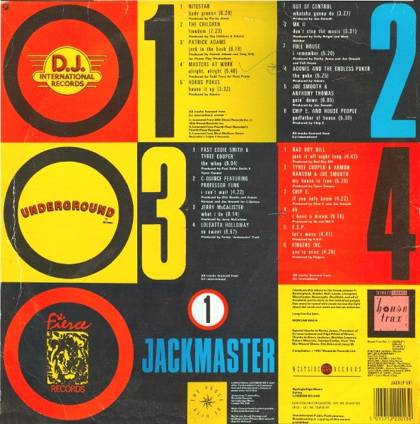 Various : Jackmaster 1 (2xLP, Comp)