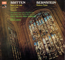 Britten* & Bernstein* / King's College Choir, Cambridge* Conducted By Philip Ledger : Rejoice In The Lamb / Chichester Psalms (LP)