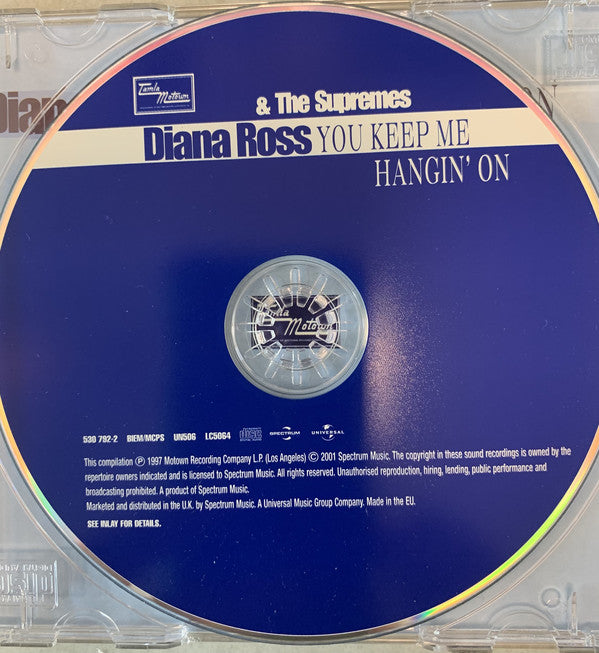 The Supremes : You Keep Me Hangin' On (CD, Comp, RE)