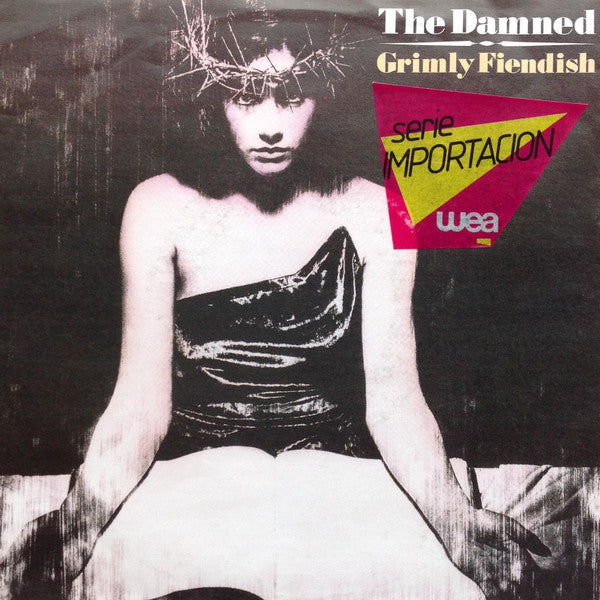 The Damned : Grimly Fiendish (7")