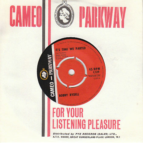 Bobby Rydell : It's Time We Parted  (7", Single)