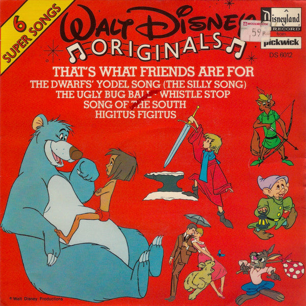 Various : That's What Friends Are For (7", EP, Mono)