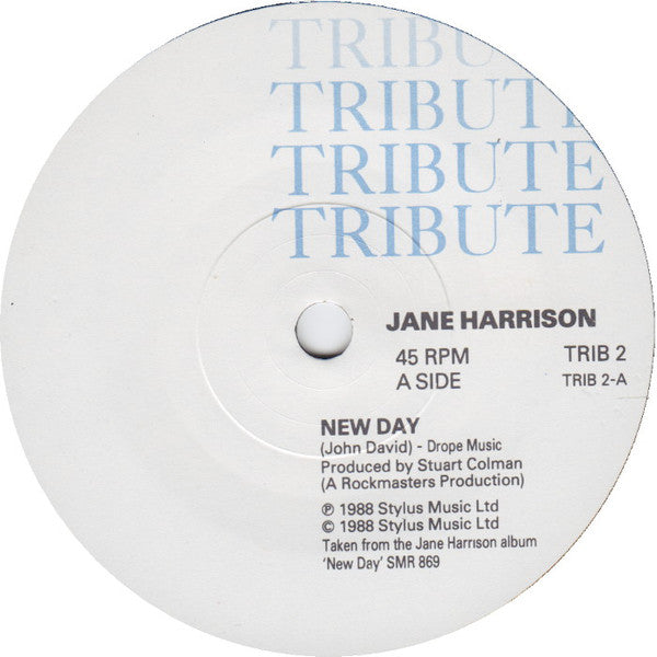 Jane Harrison : New Day (7", Single)