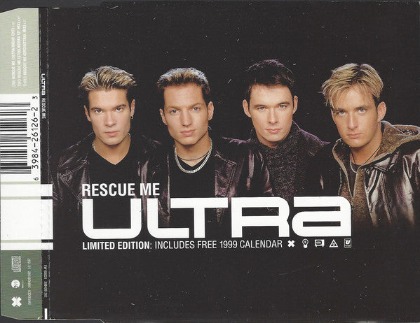 Ultra (8) : Rescue Me (CD, Single, Ltd, Cal)