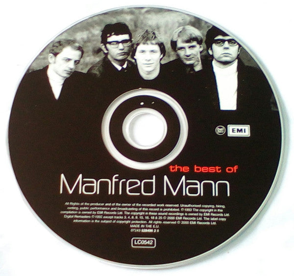 Manfred Mann : The Best Of Manfred Mann (CD, Comp, RM)