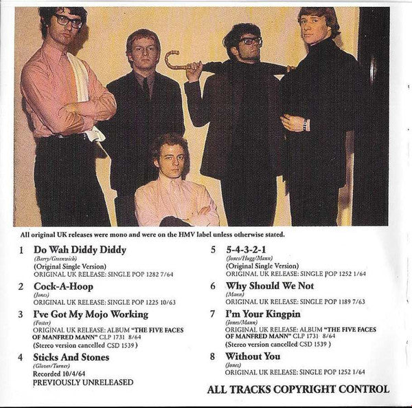 Manfred Mann : The Best Of Manfred Mann (CD, Comp, RM)
