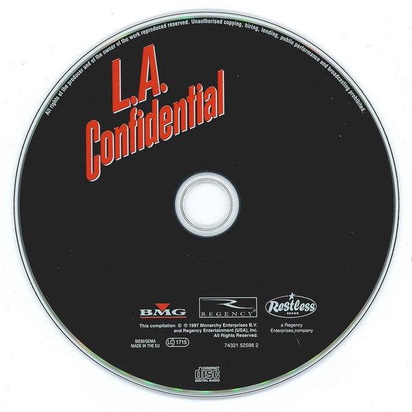 Various : L.A. Confidential: Original Motion Picture Soundtrack (CD, Comp)