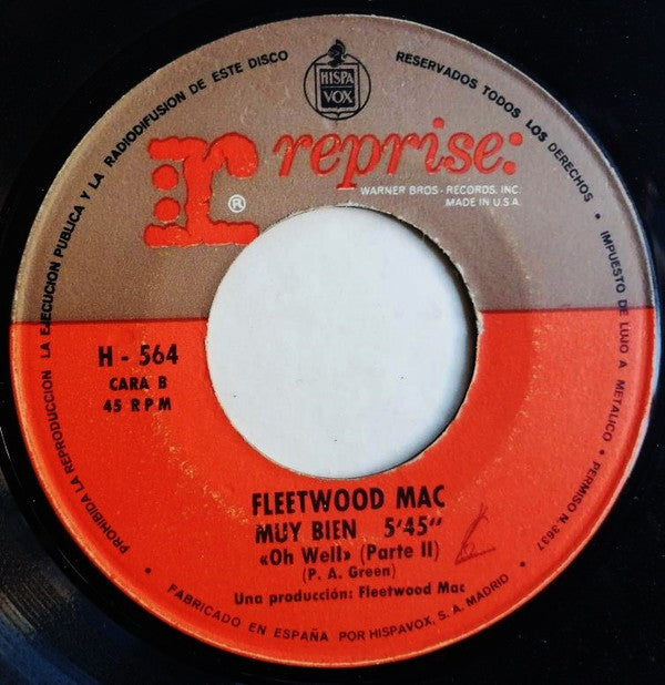 Fleetwood Mac : Muy Bien (7", Single)