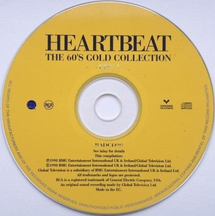 Various : Heartbeat - The 60's Gold Collection (2xCD, Comp)