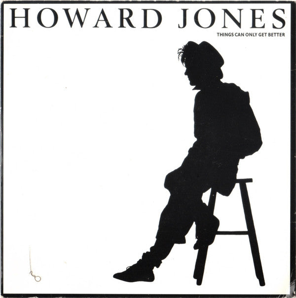 Howard Jones : Things Can Only Get Better (7", Whi)