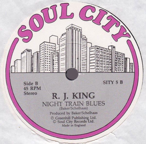 R.J. King : Hot Shot (7")