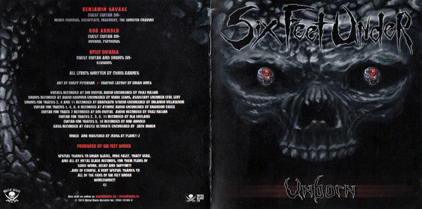 Six Feet Under : Unborn (CD, Album, Dig)