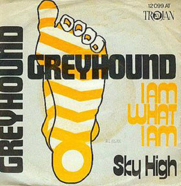 Greyhound (4) : I Am What I Am (7", Single)