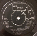 The Supremes & Four Tops : River Deep, Mountain High (7", Single)