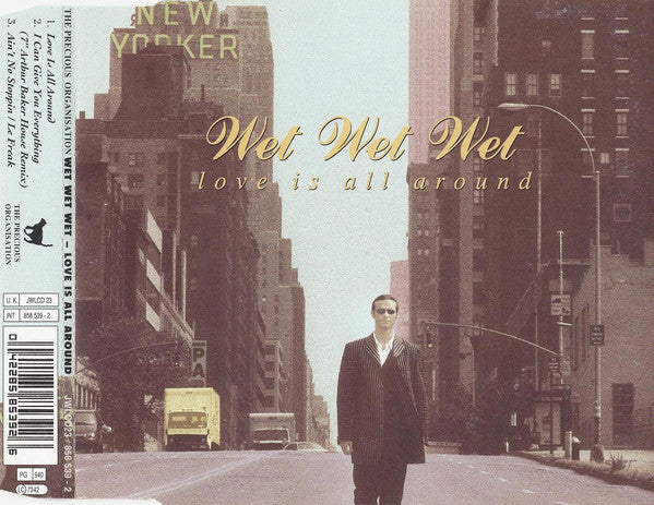 Wet Wet Wet : Love Is All Around (CD, Single)